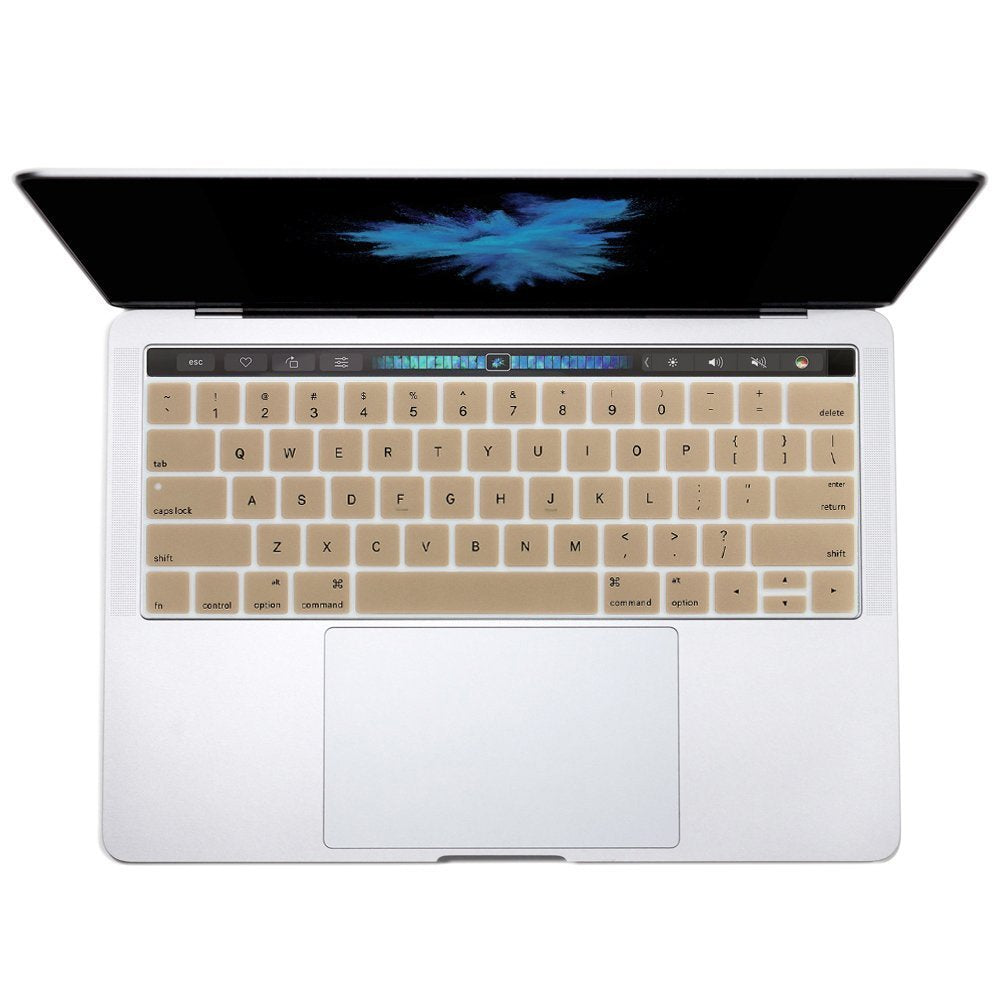 Macbook Keyboard Cover - Gold - colourbanana