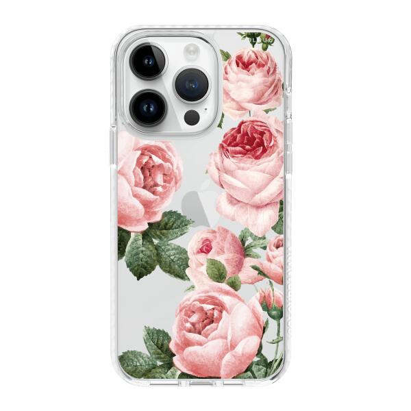 iPhoneケース - ピンクのバラ