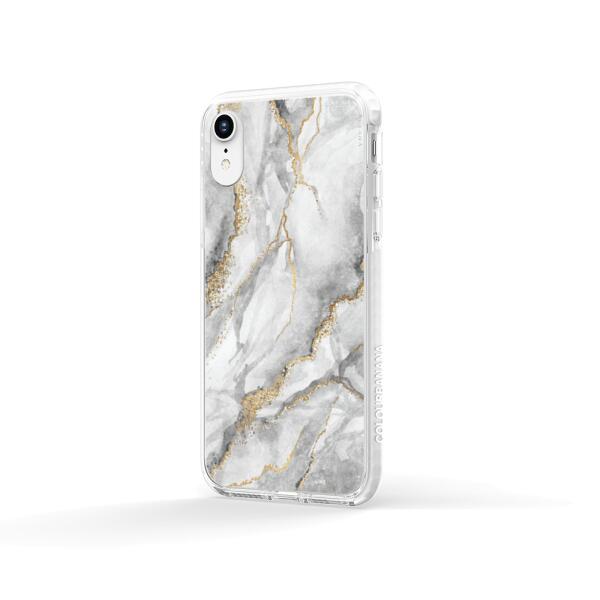 iPhone Case - Contemporary Grey Marble
