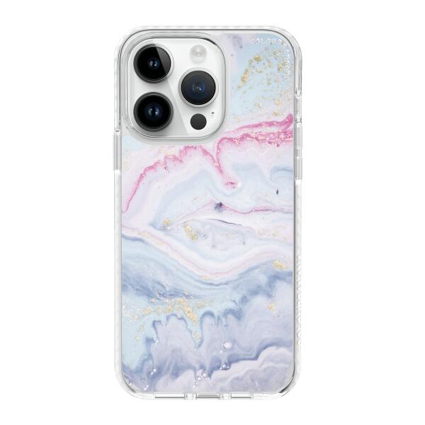 iPhone 手機殼 - 粉彩大理石
