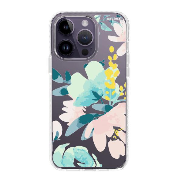 iPhone Case - Watercolor Pink Flowers