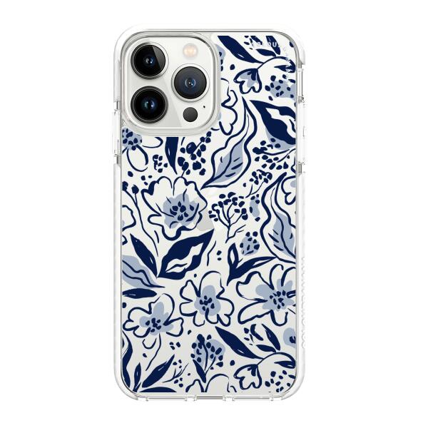 iPhone Case - Blue Floral Porcelain