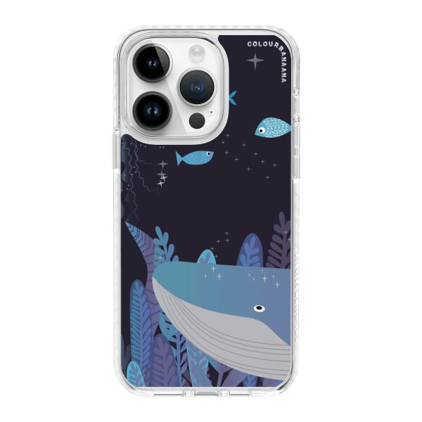 iPhoneケース - 星空クジラ