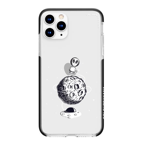 iPhone Case - UFO on the Moon