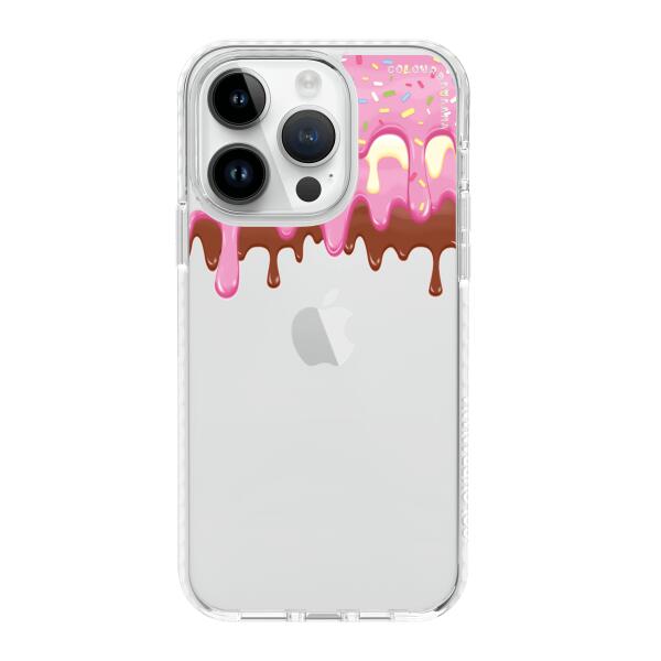 iPhone 手機殼 - 甜甜圈滴釉