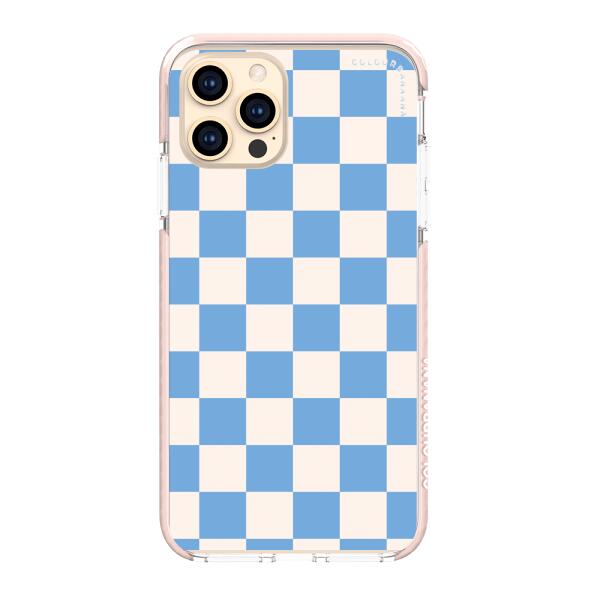iPhone Case - Cyan Checkered