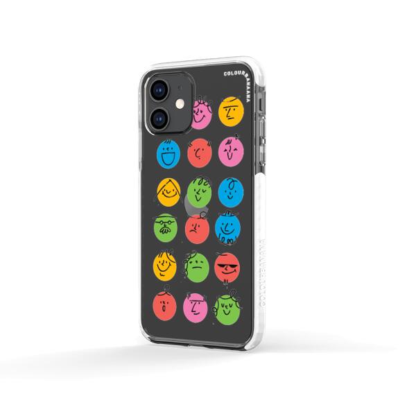 iPhone Case - Colorful Faces Set