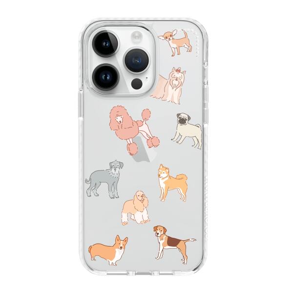iPhoneケース - 犬セット