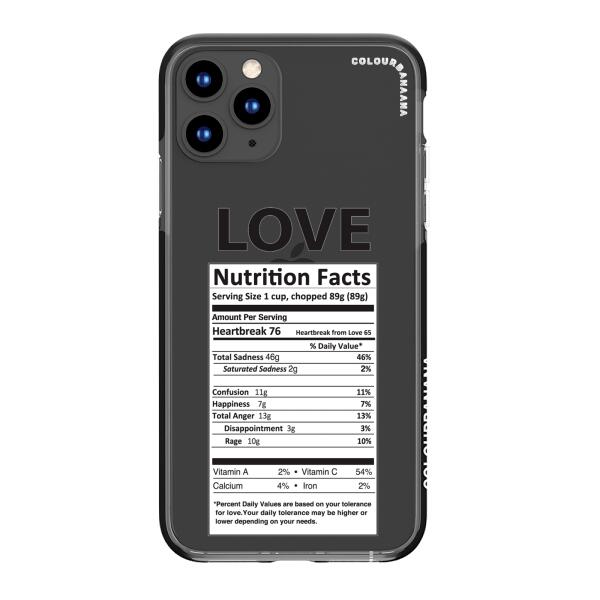 iPhone Case - Nutrition Facts Table Of LOVE