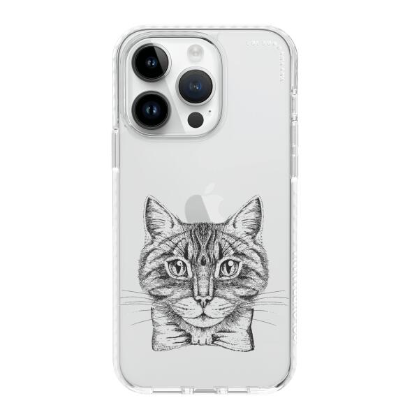 iPhoneケース - 猫のポートレート
