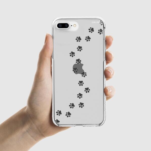 iPhone Case - Dog Footprints