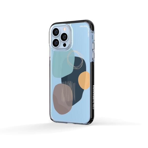 iPhone Case - Orange on Beige