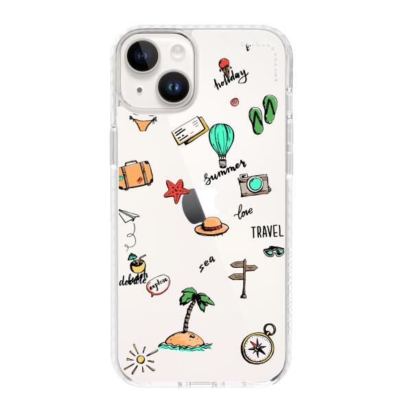 iPhone Case - Travel Doodle