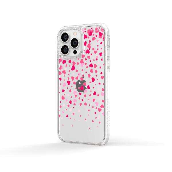iPhone Case - Falling Hearts