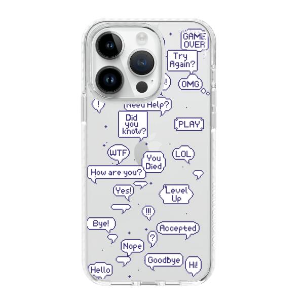 iPhone 手機殼 - 像素泡泡
