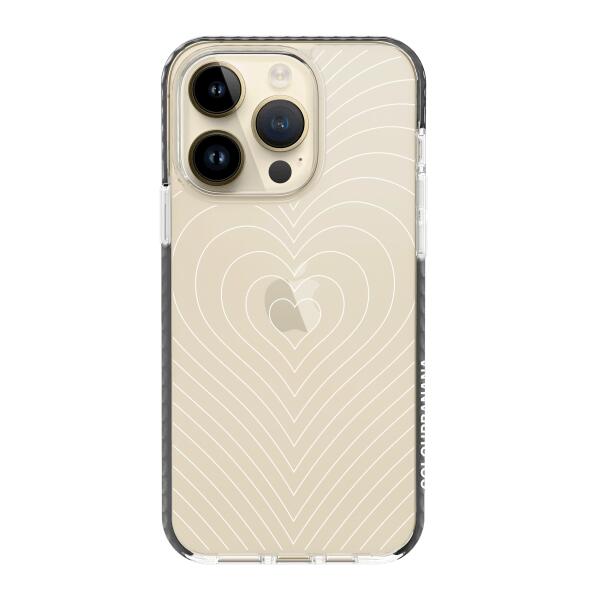 iPhone Case - Abstract Heart Pattern