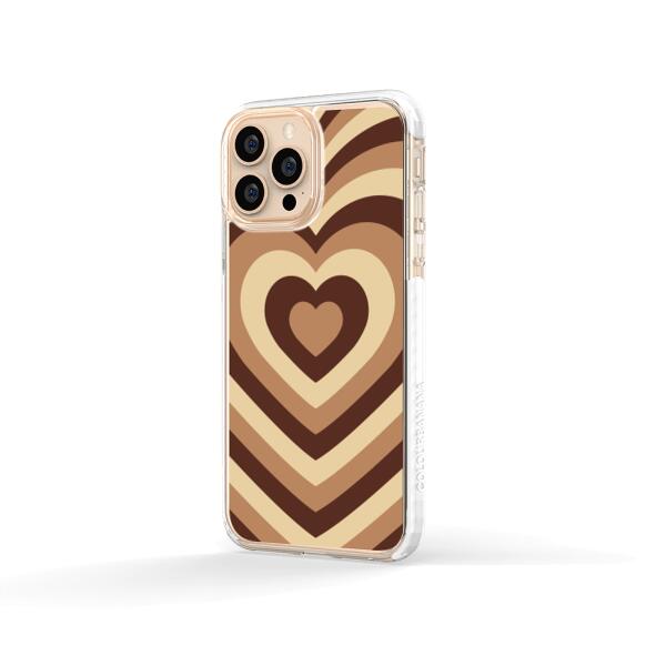 iPhone Case - Brown Latte Heart