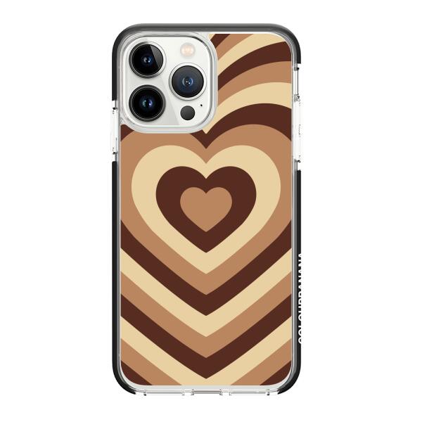 iPhone Case - Brown Latte Heart