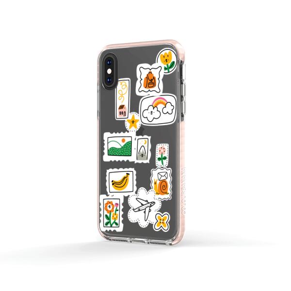 iPhone Case - Mail Stamps Collection