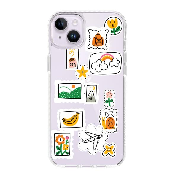iPhone Case - Mail Stamps Collection