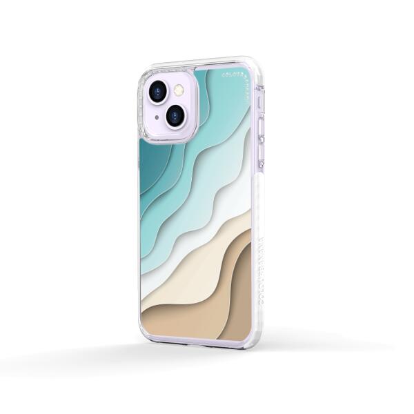 iPhone Case - Abstract Blue Sea And Beach