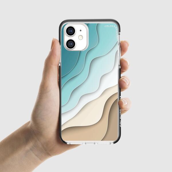 iPhone Case - Abstract Blue Sea And Beach