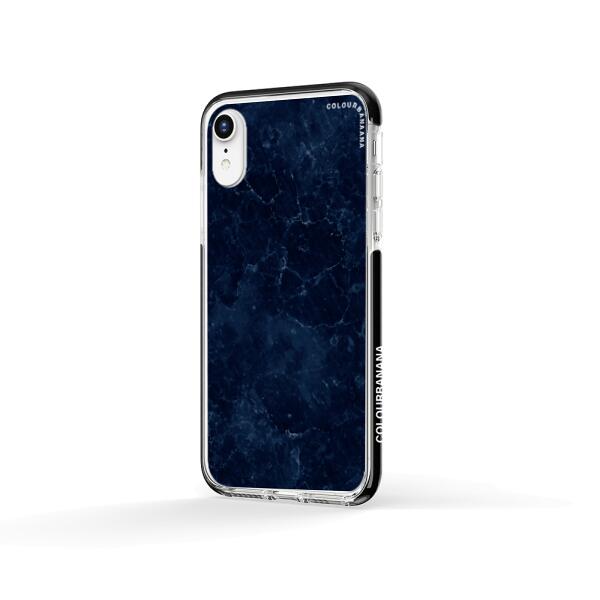 iPhone Case - Dark Blue Marble