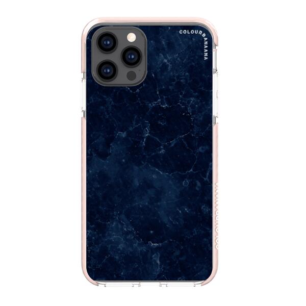 iPhone Case - Dark Blue Marble