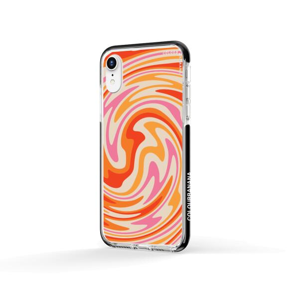 iPhone Case - Retro Modern Liquid Swirl