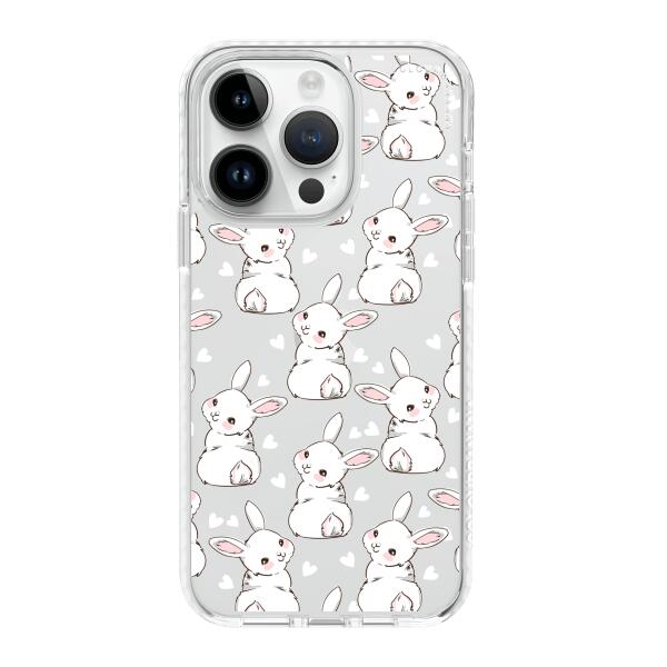 iPhone 手機殼 - 可愛的小兔子