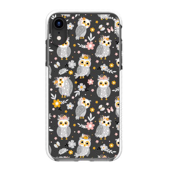 iPhone Case - gray owls