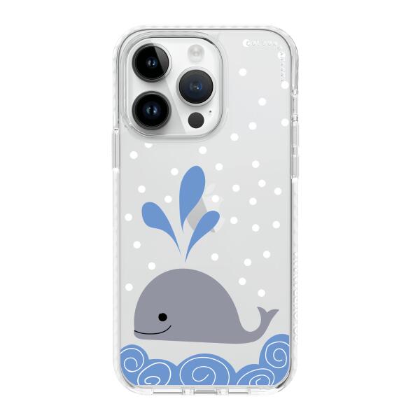 iPhoneケース - 赤ちゃんクジラ