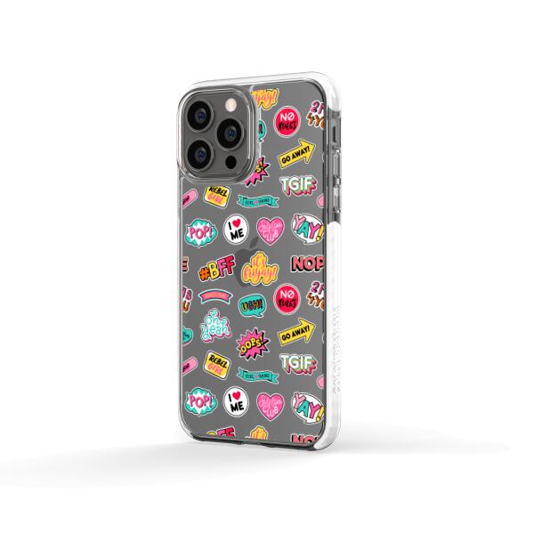 iPhone Case - Girl Fashion Patches