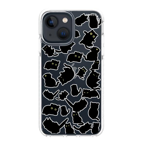 iPhone Case - Black Cute Cats