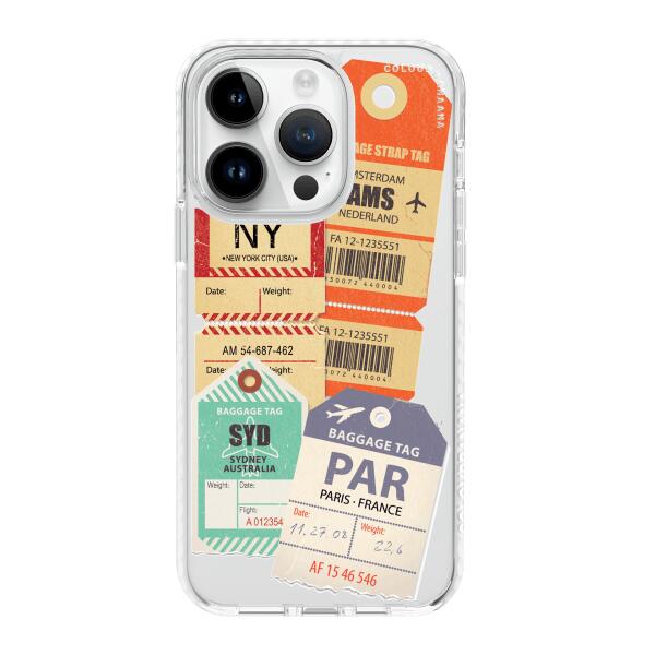 iPhone Case - Baggage Tag