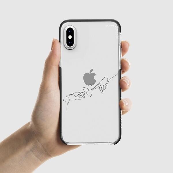 iPhone Case - Heart Design Silhouette