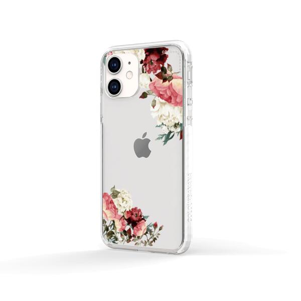 iPhone Case - Boho Burgundy Flower
