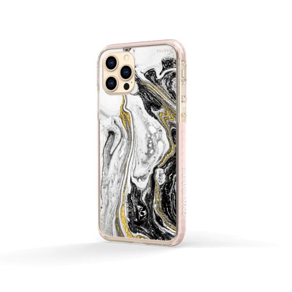 iPhone Case - Liquid Paint Swirl Marble