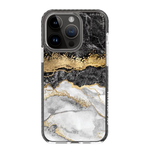 iPhone Case - Black And Gold