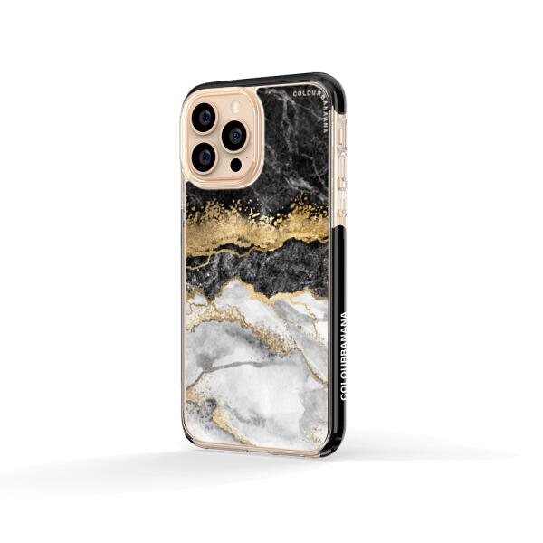 iPhone Case - Black And Gold