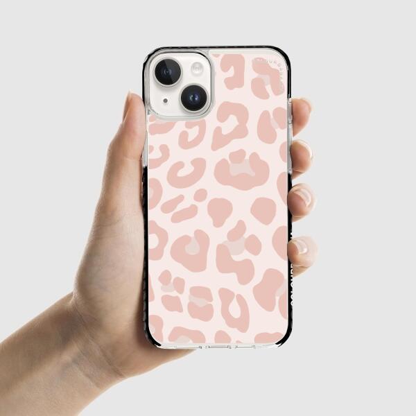 iPhone Case - Strawberry Pink Cow Print
