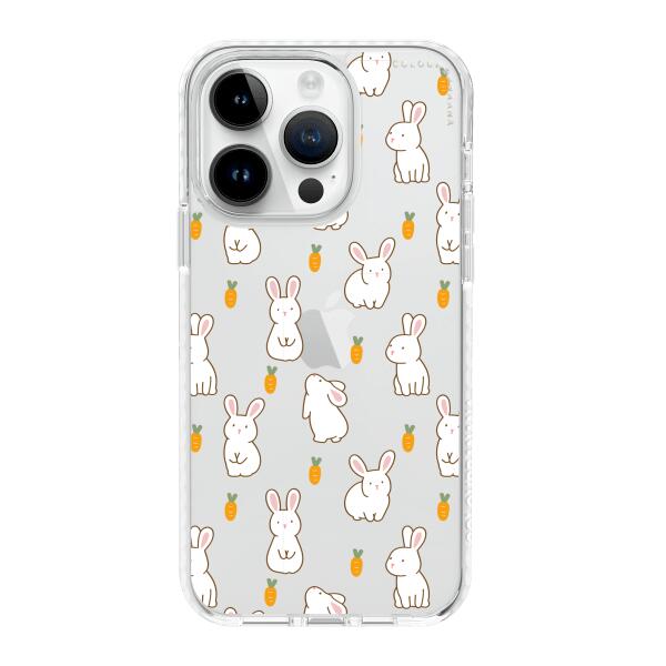 iPhone 手機殼 - 白兔