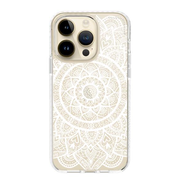 iPhone Case White Mandala Colourbanana