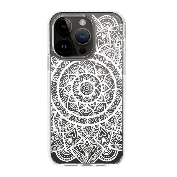 iPhone Case - White Mandala