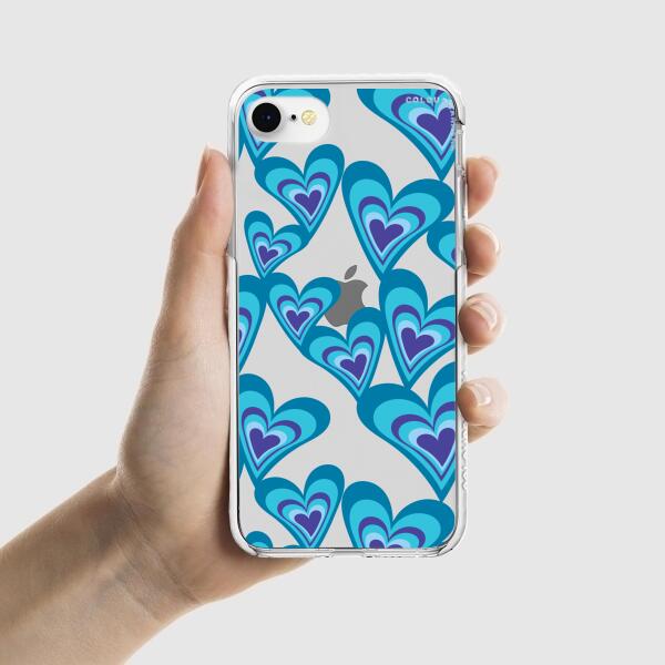 iPhone Case - Blue Aesthetic Heart