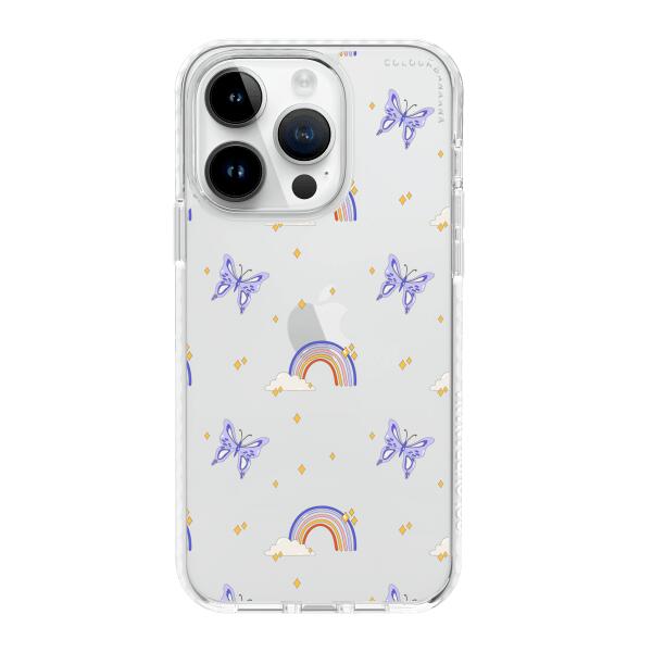 iPhone 手機殼 - 紫蝴蝶