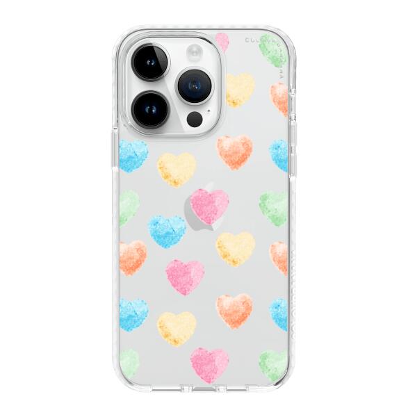 iPhone Case - Watercolor Hearts