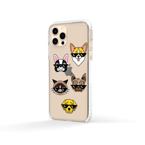 iPhone Case -  Dogs With Glasses