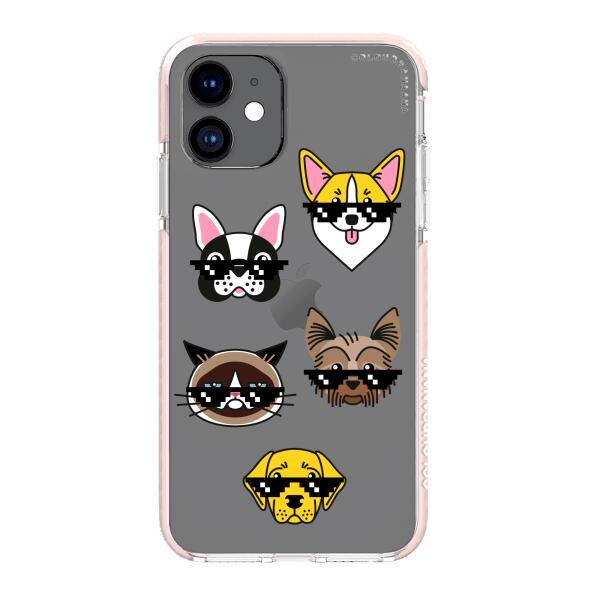 iPhone Case -  Dogs With Glasses