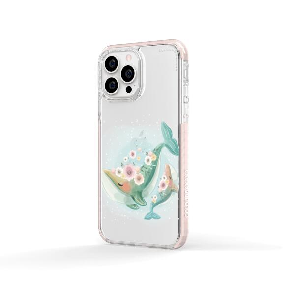 iPhone Case - Mommy And Baby Whale